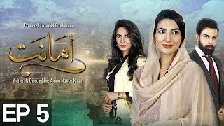 Amanat  Episode 5  Urdu1 Drama  Rubab Hashim Noor Hassan [upl. by Lienet774]