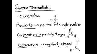 Reactive Intermediates [upl. by Nylesoy631]