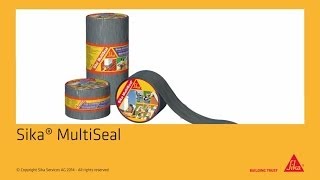 Sika® MultiSeal  selfadhesive sealing tape [upl. by Eneles]