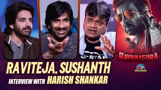 Ravanasura Raviteja Sushanth Exclusive Interview With Harish Shankar  Ntv ENT [upl. by Tolmach991]