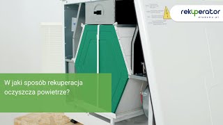 W jaki sposób rekuperacja oczyszcza powietrze [upl. by Eleinad]