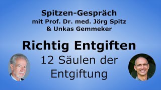 Richtig Entgiften  12 Säulen der Entgiftung  SpitzenGespräch mit Unkas Gemmeker [upl. by Smith]