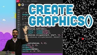 26 createGraphics  p5js Tutorial [upl. by Eyar]