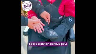 Mitaine adaptée pour les personnes handicapées facile à mettre [upl. by Okoy]