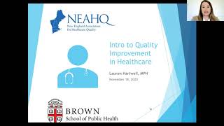 Intro to Quality Improvement in Healthcare [upl. by Arlie]