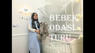 Bebek Odası Turu  Nursery Room Tour  hacercemrekaplan [upl. by Leasa]