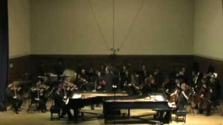 Poulenc Concerto for Two Pianos in d minor III [upl. by Rednijar]