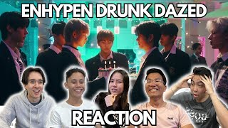 OUR FIRST TIME WATCHING ENHYPEN  ENHYPEN 엔하이픈 DrunkDazed REACTION [upl. by Oaht]