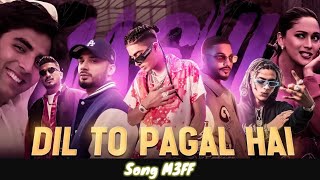 MC Stan mix Dil to pagal hai  mix song in hindi love songs mc mc Stan rimix song m3ff lyrics [upl. by Mafalda]