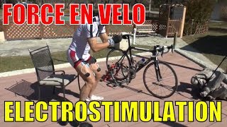 6 exercices de force par electrostimulation en vélo [upl. by Kuhlman]