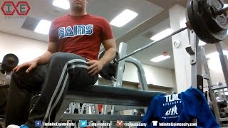 quotSwole Nerdquot Bench Press Workout w Commentary [upl. by Voltz]