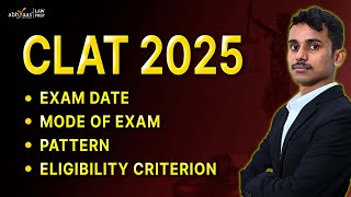 CLAT 2025 Notification  Exam Date  Exam Time  Duration  Applications [upl. by Leary397]