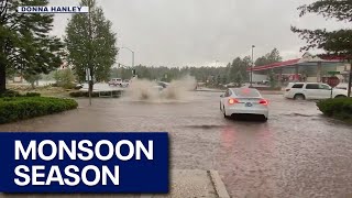 Monsoon 2024 Arizona city to get hit twice l FOX 10 Talks [upl. by Villada]