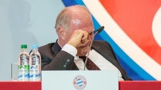 Uli Hoeneß weint bei FC Bayern Jahreshauptversammlung 2013 [upl. by Schifra]