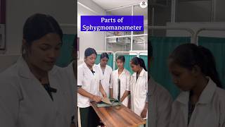 Parts of Sphygmomanometer  Parts of BP  Nursing shortvideo healthsectormedical trendingshorts [upl. by Vivien]