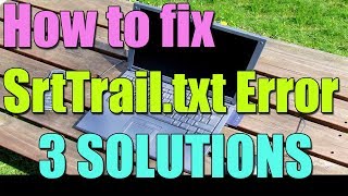 How to fix SrtTrailtxt Error windows 1087 I 3 SOLUTIONS 2023 [upl. by Ahsiena]