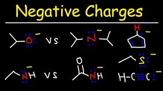 Stability of Negative Charges Acids and Bases [upl. by Aiekan924]