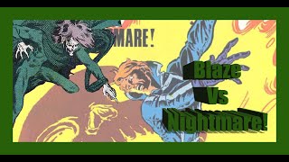 Ghost Rider Comics Retrospective  Blaze Vs Nightmare [upl. by Codee]