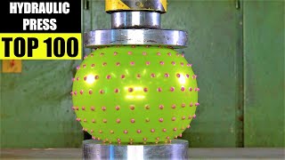 Top 100 Best Hydraulic Press Moments VOL 4  Satisfying Crushing Compilation [upl. by Allis518]