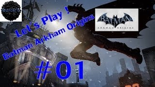 Lets Play  Batman Arkham Origins VF épisode 1 blackgate prison [upl. by Adnert]