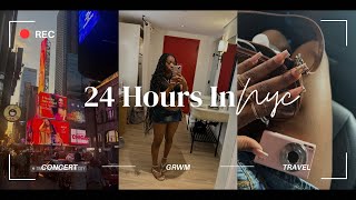 24 Hours In NYC  Concert Grwm Meeting new friends amp More [upl. by Inaliak]