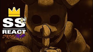 Gotoubun no Hanayome React Springtrap FNAF  Eu Sempre Volto  Kaito  Fuutarou as Michael [upl. by Edroi]