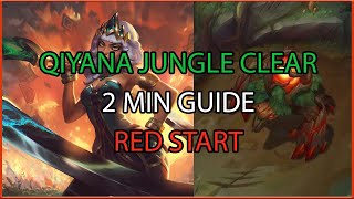 Qiyana Jungle S14  Red Start Full Clear [upl. by Gleda]