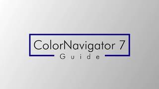 02  EIZO Color Navigator 7 Tutorial  Impostare profilo colore Standard [upl. by Stiegler]