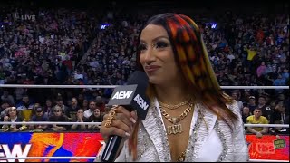 Mercedes Mone Debuts on AEW Dynamite Big Business [upl. by Fesuy416]