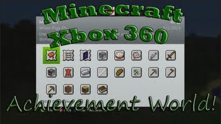 Minecraft Xbox 360  Achievement World [upl. by Sib]