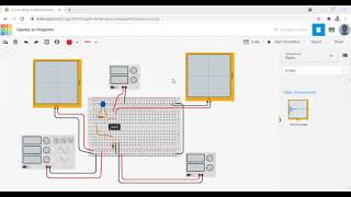 OpAmp Integrator Designing of Opamp as Integrator Opamp Tinkercad designing [upl. by Spense]