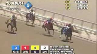 Bernardini  2006 Withers Stakes [upl. by Zarger]