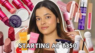 Full Face Of NEW MAKEUP LAUNCHES Starting At ₹350 [upl. by Darda]