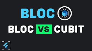 Bloc VS Cubit  Flutter Bloc Tutorial for Beginners  PART 8 [upl. by Aklim994]