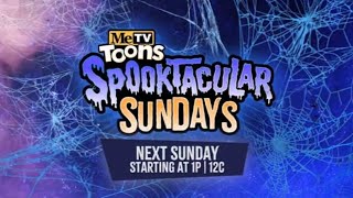 MeTV Toons Presents Spooktacular Sunday Next Sunday Starting At 1P  12C On MeTV Toons WMEI [upl. by Alyag445]