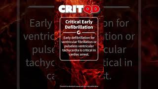 Critical Early Defibrillation [upl. by Telrahc]