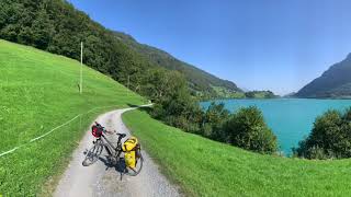 Radtour Schweiz 9 Seen Route von Brienz nach Luzern [upl. by Yenatirb203]