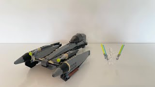 LEGO Star Wars General Grievous Starfighter Review  7656  2007 [upl. by Niuqauj]