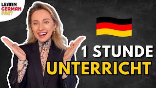 Grammatik amp Wortschatz 🇩🇪 Learn German Fast  1 Stunde [upl. by Tabber]