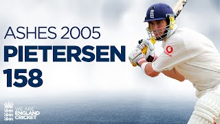 Innings To Secure The Ashes  Kevin Pietersen’s Superb 158 at The Oval  England v Australia 2005 [upl. by Einahc]