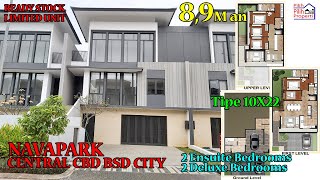 NAVAPARK 10X22 Cluster Lakewood BSD City Luxury Joint Venture Hongkong Land amp Sinarmas [upl. by Eilraep164]