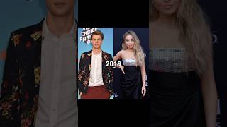 Jace Norman vs Sabrina Carpenter through the years shorts [upl. by Gorlin627]