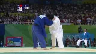 China vs Japan  Judo  Womens 78KG  Beijing 2008 Summer Olympic Games [upl. by Boaten]