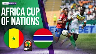 Senegal vs Gambia  AFCON 2023 HIGHLIGHTS  01152024  beIN SPORTS USA [upl. by Rubens333]