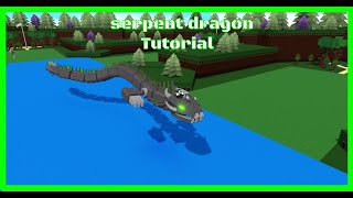 serpent dragon tutorial  build a boat for treasure  tutorial [upl. by Ricki901]