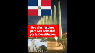 LUNES 4Y MIÉRCOLES 6 DE NOVIEMBRE SON FESTIVOS PARA SAN CRISTÓBAL [upl. by Ardnohsal137]