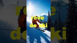 rêve de skiskier en rêvevacances à la neigesport dhiverglissemontagne enneigéepaysageislam [upl. by Knapp]