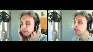 How to sing Two of Us Vocal Beatles Harmony Cover  Galeazzo Frudua [upl. by Ettennod946]