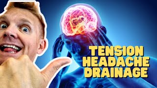 How to drain your TENSION HEADACHE away tensionheadache [upl. by Barlow56]