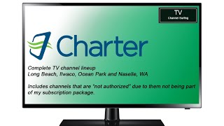 TV Channel Surfing Charter Communications Long Beach WA [upl. by Joslyn]